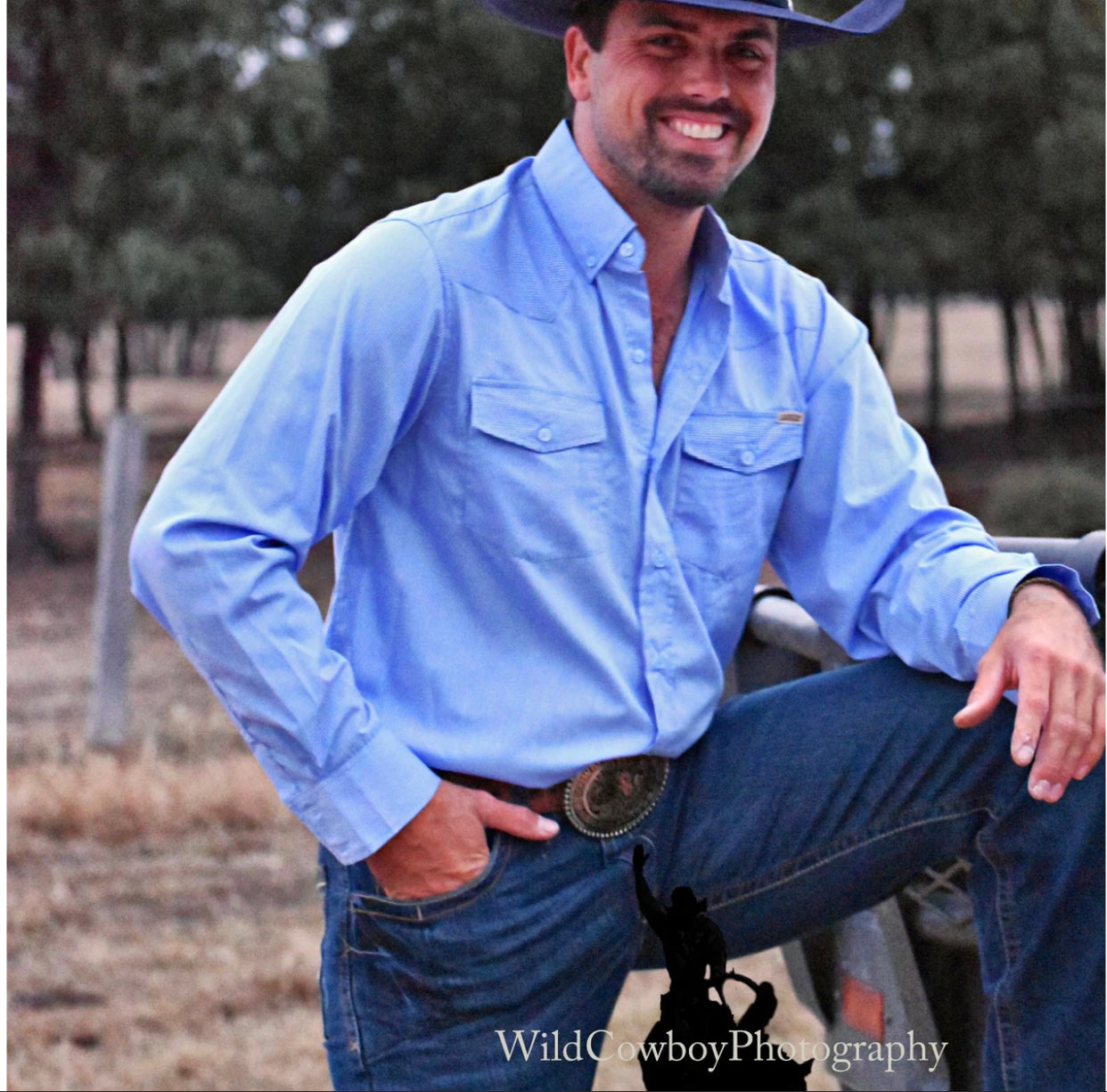 M3024 - Rawhide Western Mens Bert Western Shirt