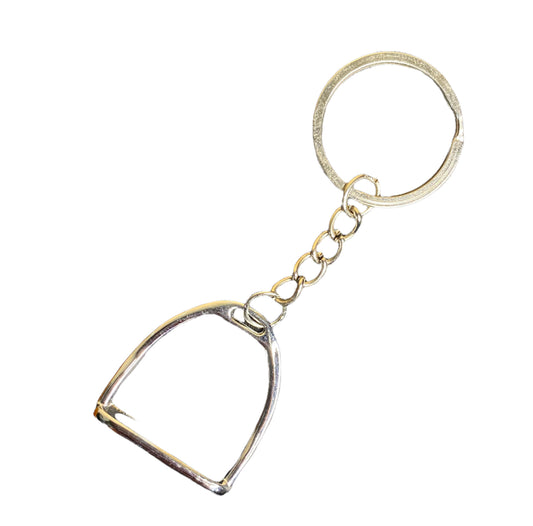 A7993 - Oxbow Silver Keychain