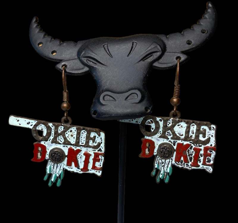 J6045 - Western Okie Dokie Earrings