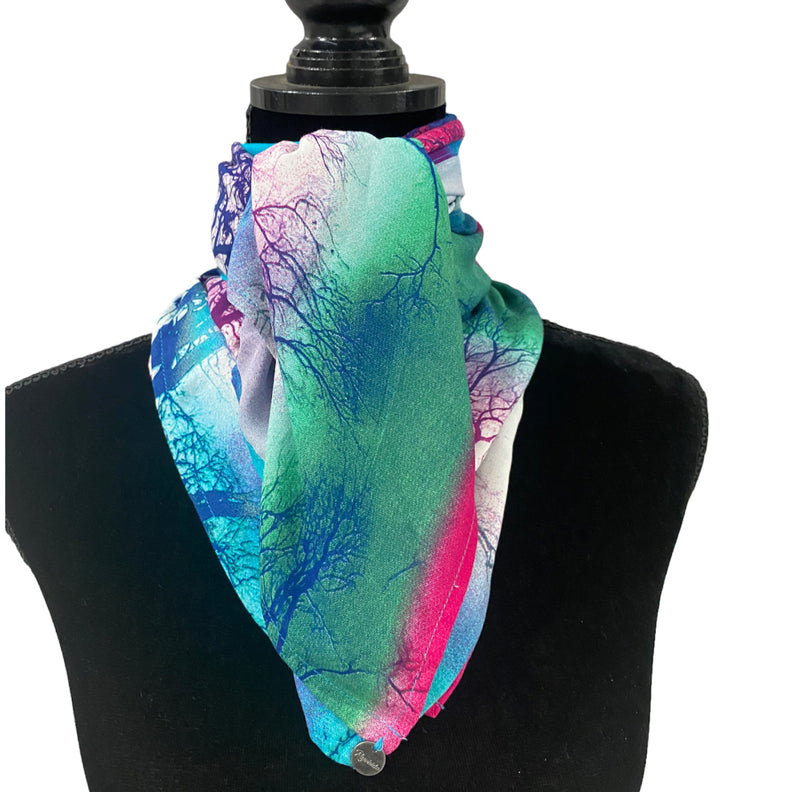 A8008 - Forest Rawhide Wild Rag Cowboy Scarf