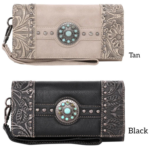MW1146W018 - Montana West Concho Collection Wallet