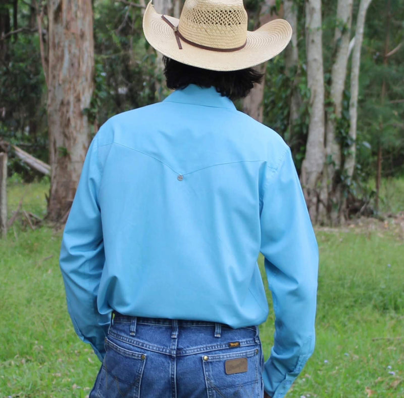 M3033 - Barrett Rawhide Western Mens Arena Shirt