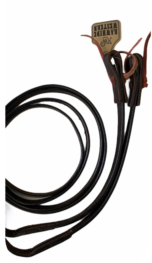 T5017 - 1/2" Aust Made Leather Split Reins