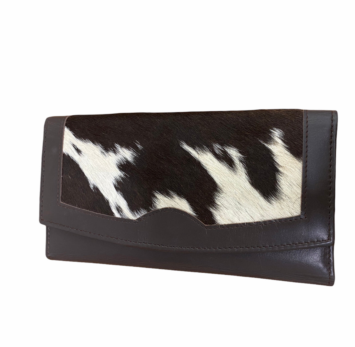 A7760 - Hair-On Collection Secretary Style Wallet