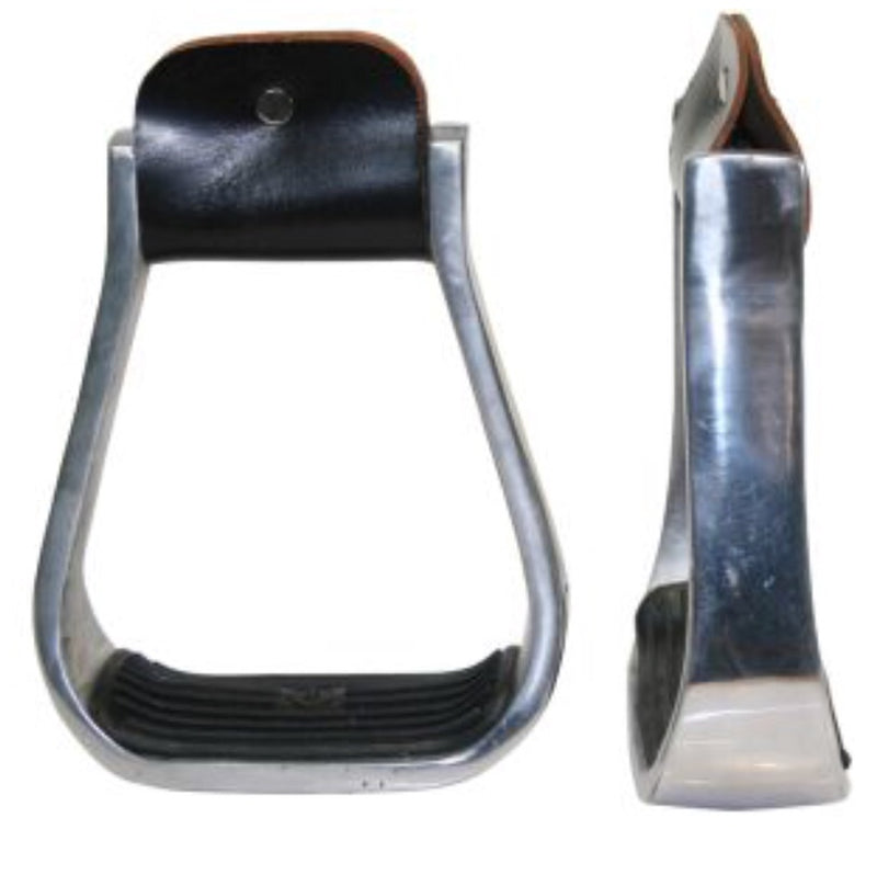Aluminium Barrel Racer Stirrup with Pad - Rawhide Western Wear 