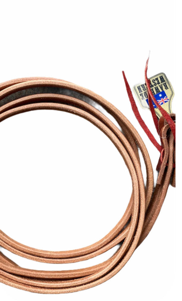 T5017 - 1/2" Aust Made Leather Split Reins