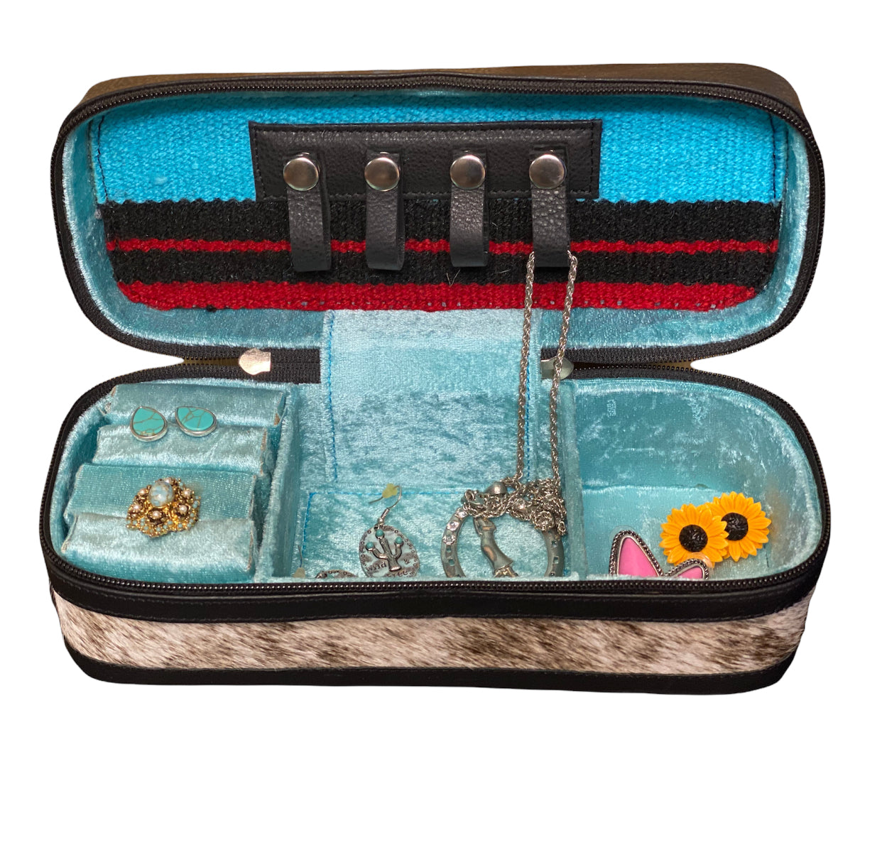A7853 - Hair On Hide Jewellery Box