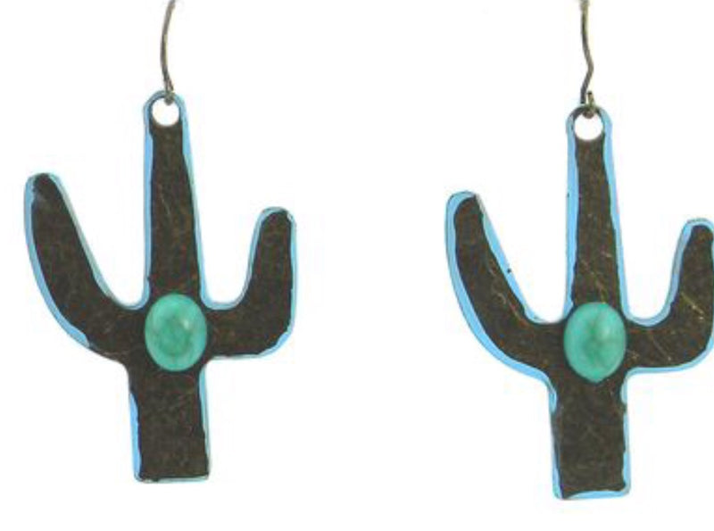 J6001  - CACTUS EARRING - Rawhide Western Wear 