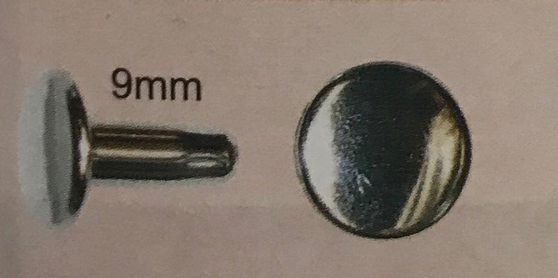 Tubular Rivets 10pk - Rawhide Western Wear 