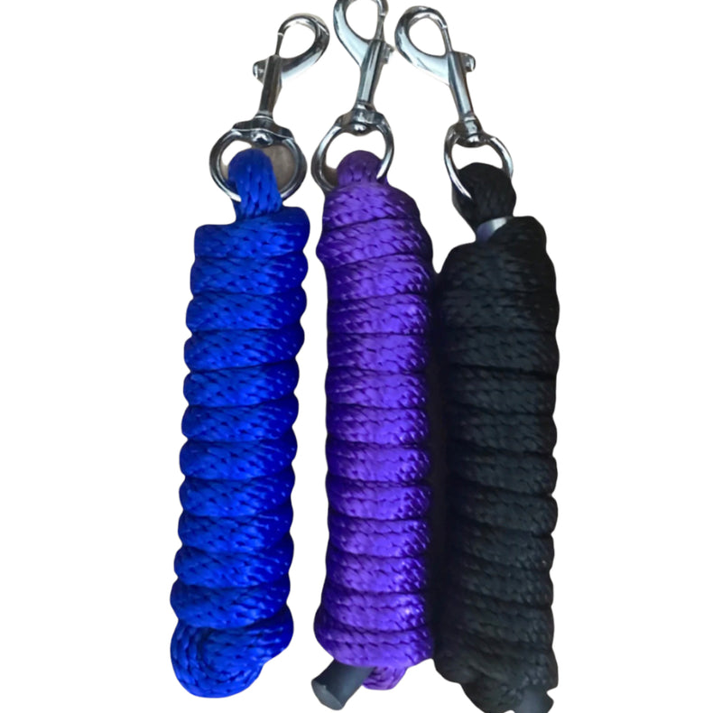 Soft Mixed Colour Leads 8ft - Rawhide Western Wear 