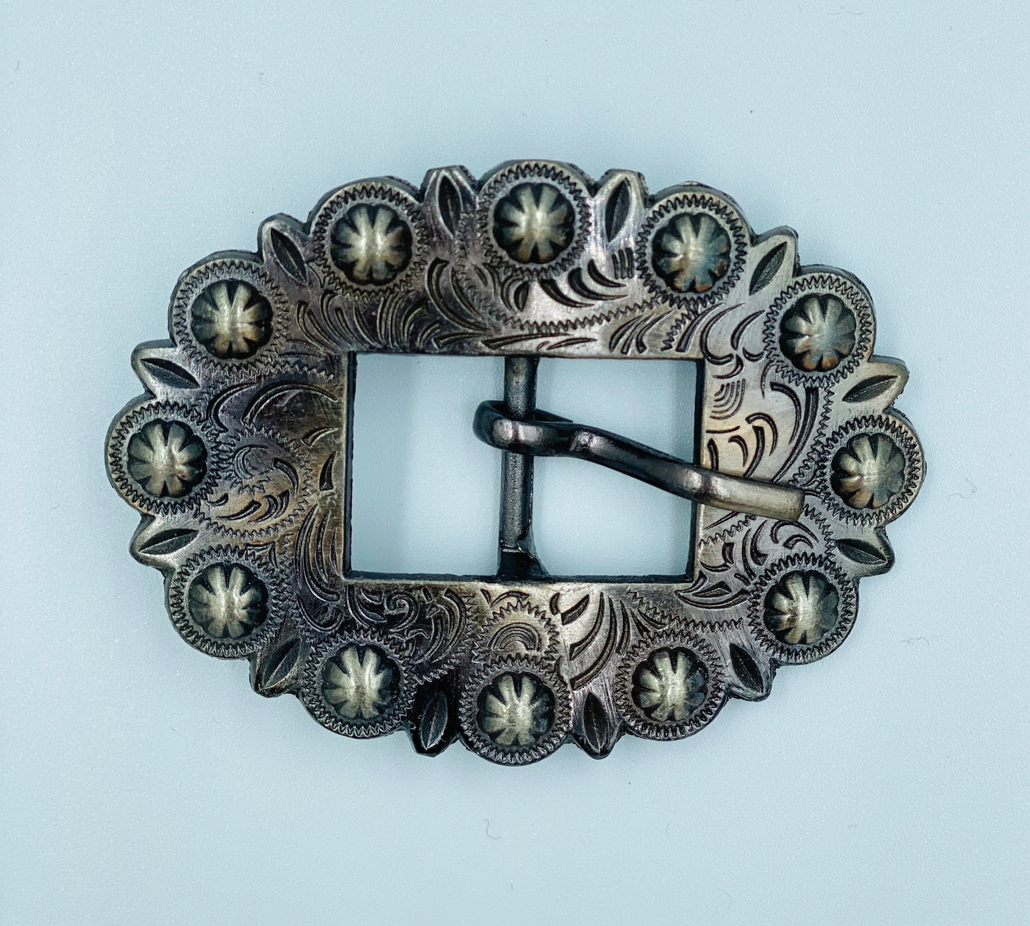 A7377 - Gunmetal Berry Buckle