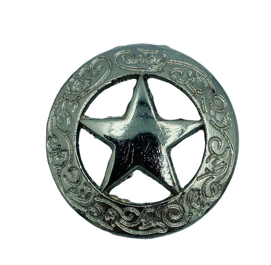A7255 - Ranger Star Concho - Rawhide Western Wear 