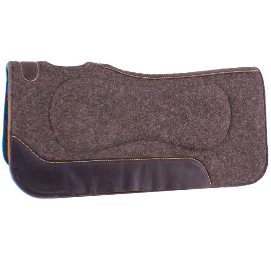 4912 100 Mohair Wool built up saddle pad